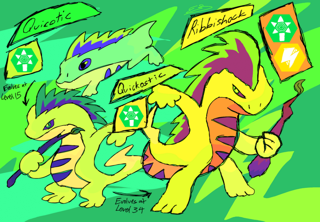 decided to make a grass starter! took a lot of brainstorming, but here it is! (for bonus, here’s the early first stage)