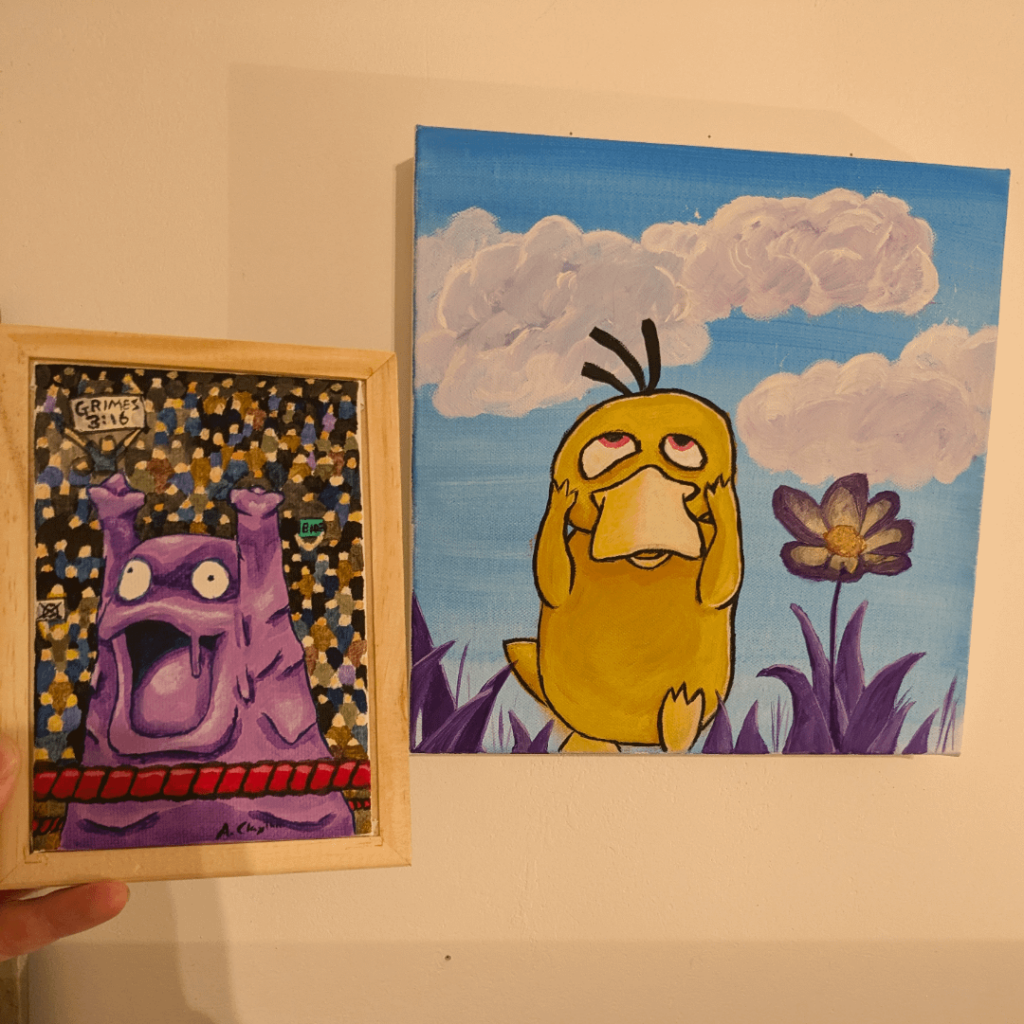 Couple of canvases I recently painted