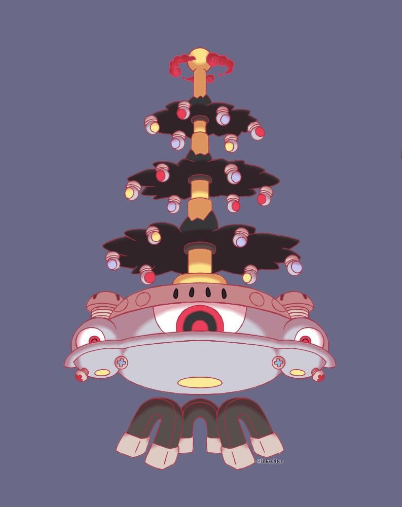 Gigantamax Magnezone but it’s a Christmas Special