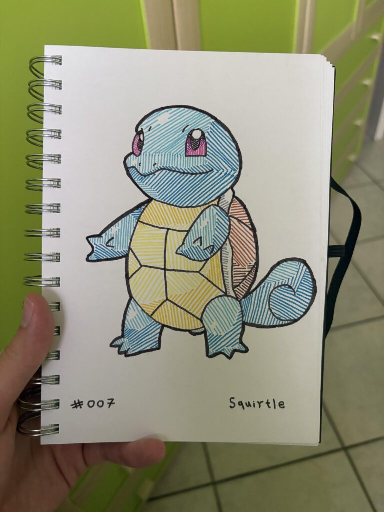 #007 Squirtle - Kanto Pokédex (OC)
