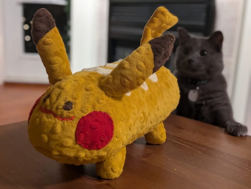 Turned my Secret Santa's illustration into a plush