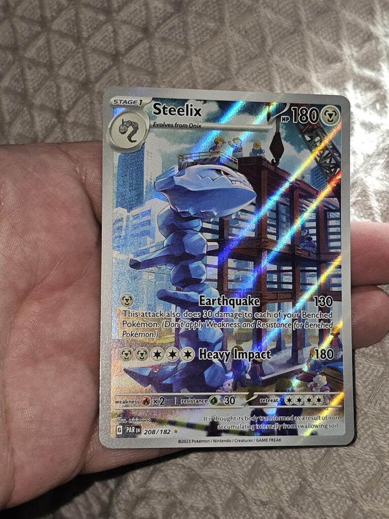 Nothing huge, but my gf gifted me my personal chase card! I love Steelix and this card is awesome imo