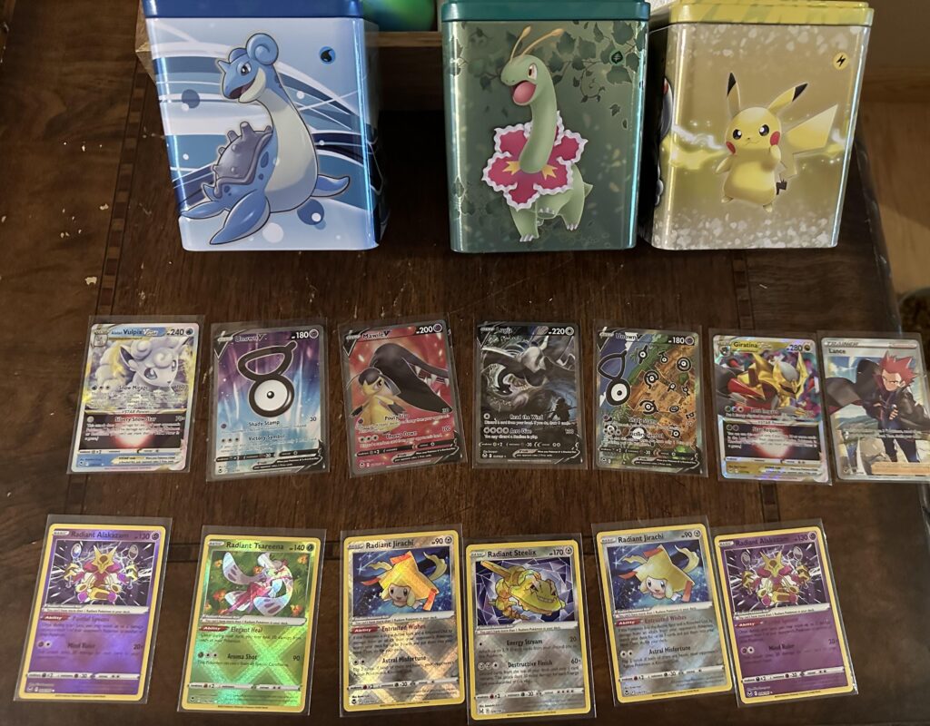 Bought the last 3 Tin boxes I saw at target and had some crazy luck