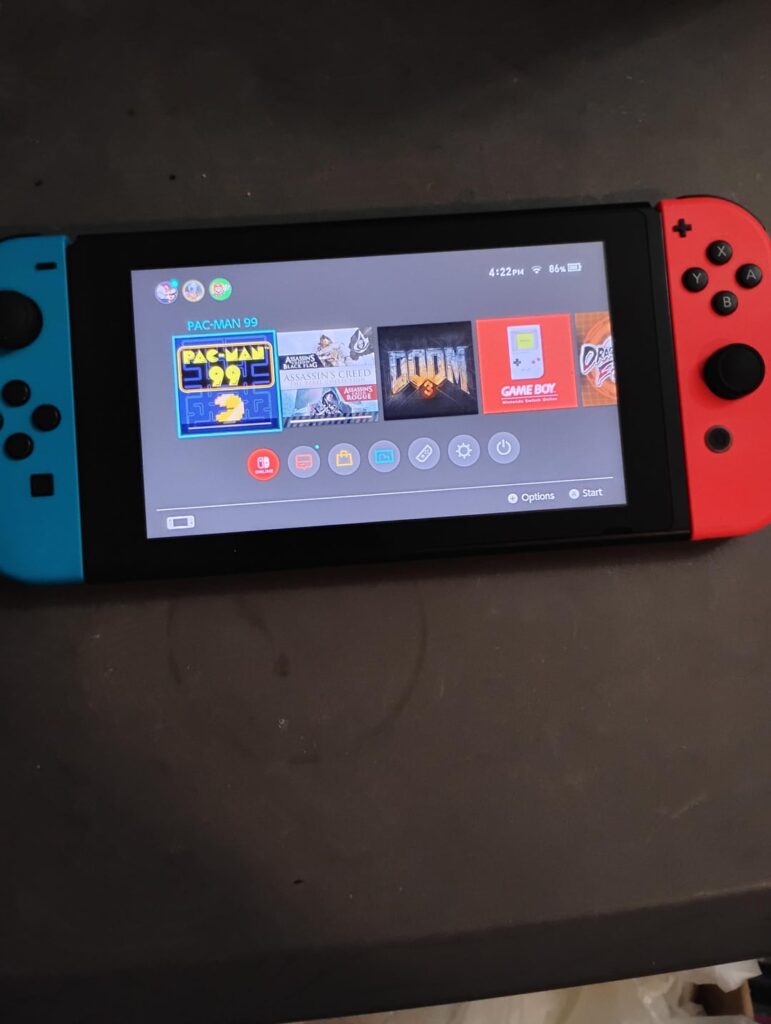 My brother got a new Switch, so he gifted me his old one and I am loving this system!