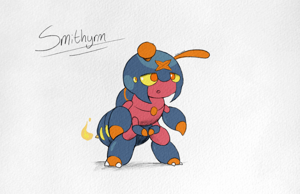 Smithyrm - The Blacksmith Fakemon