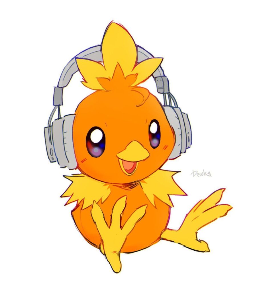 Torchic 🐥 (art by me)