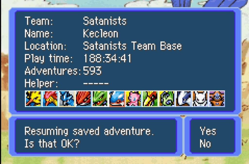 I played Red Rescue Team for the first time. I decided to 100% it