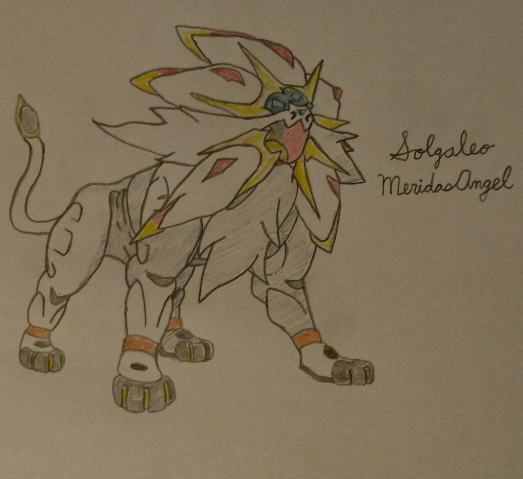 My Solgaleo Drawing