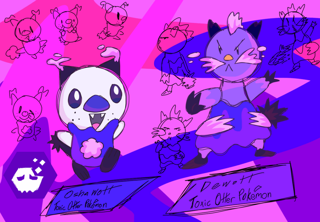 a regional form of my favorite starter! [oc]