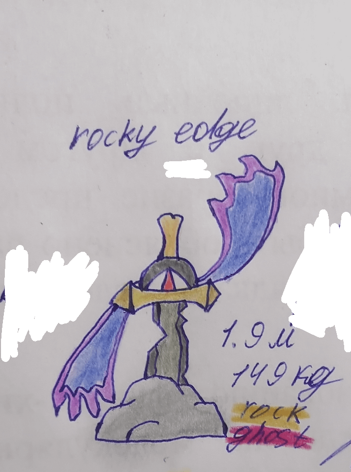 Guys I was experimenting and wanted to make a past paradox Pokemon and here it is