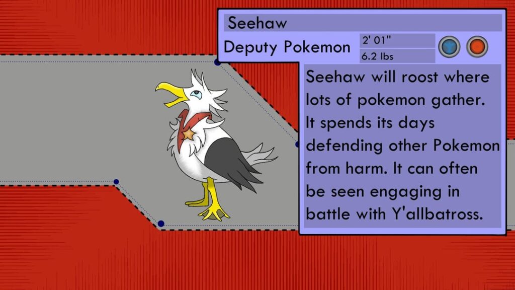 A New Pokemon Has Appeared! Introducing Seehaw!