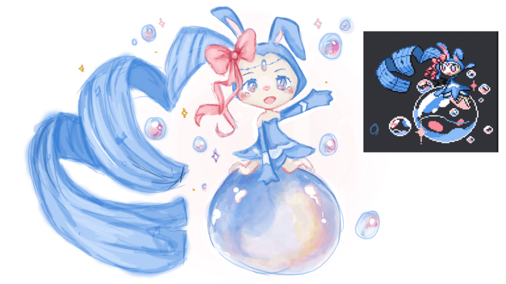 Some pokemon fusions I drew, honestly kinda surprised myself with some of these xD