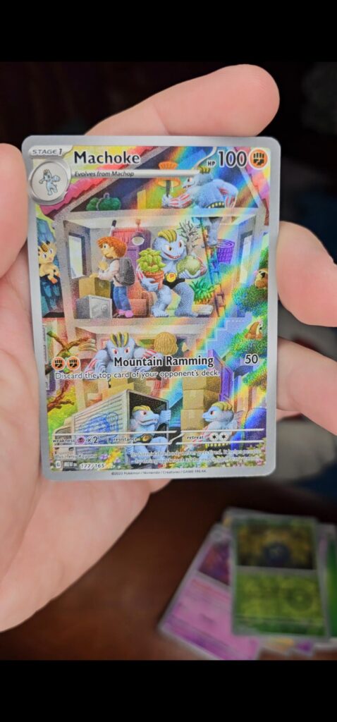 Just pulled this Machoke. Definitely one of my favorite illustration rares!