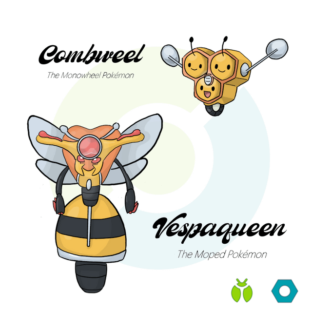 Vespaqueen and Combwell - Vespiquen variation I made