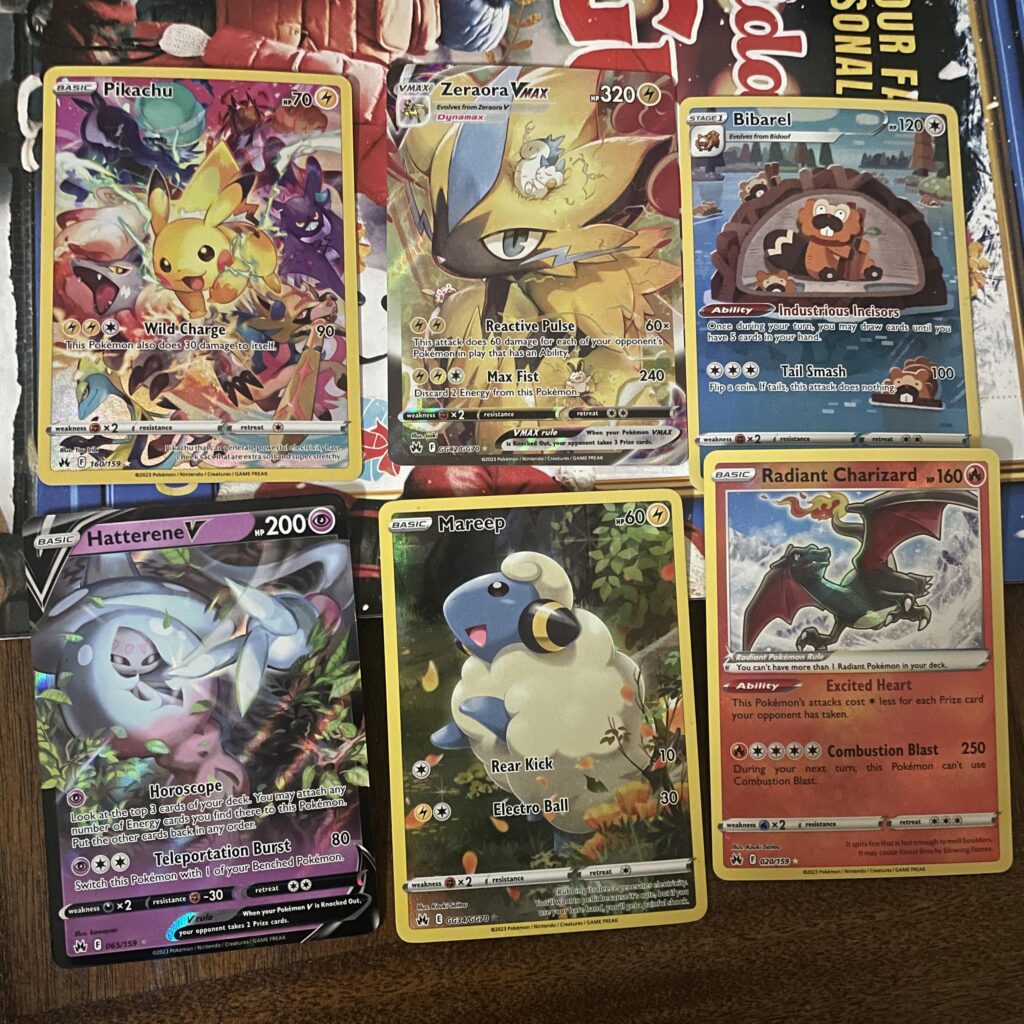 opened 5 crown zenith packs tonight