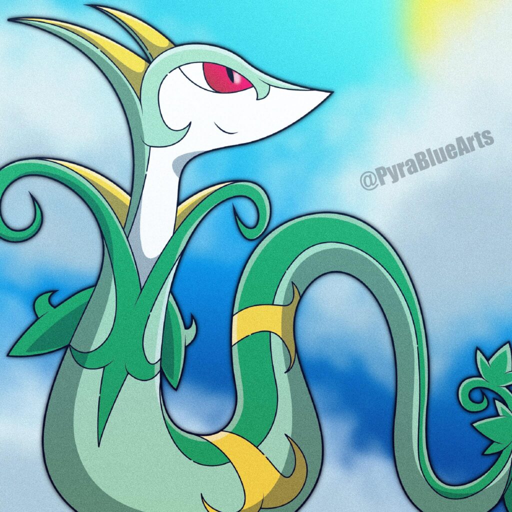 Best snek, Serperior! (OC)