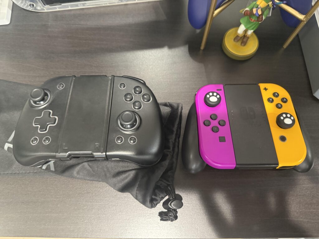Any Joycon chargers that can support the larger third party items like Binbok?