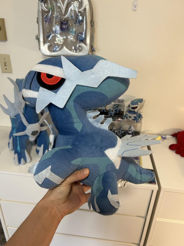 Best friend got me this Dialga plush for Christmas!
