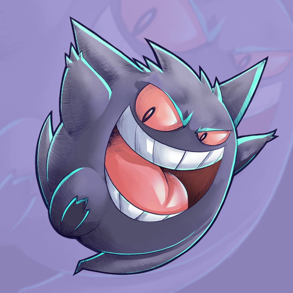 Gengar (art by me)