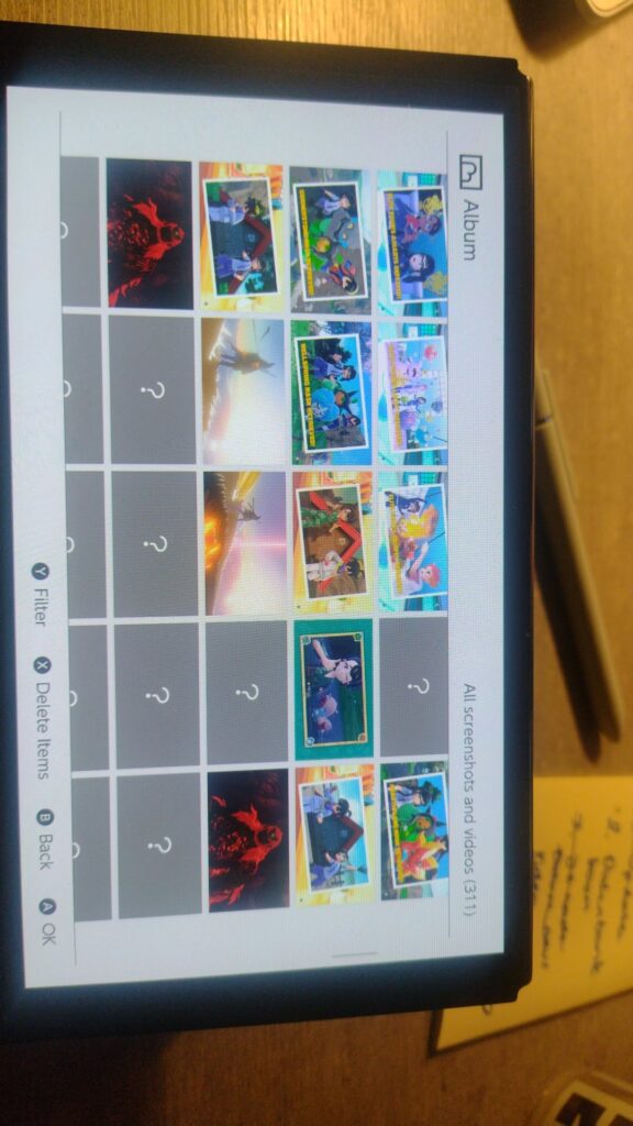 Switch doesn't show videos