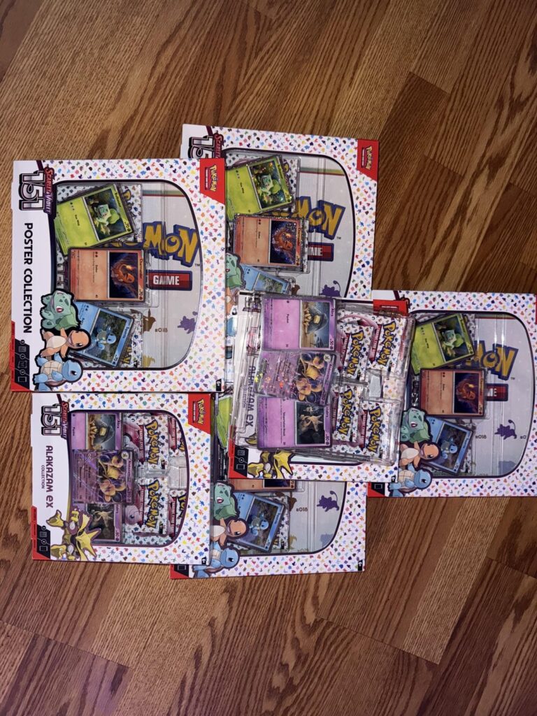 Caught the 151 restock ripped them here are my hits!( paldean fates )