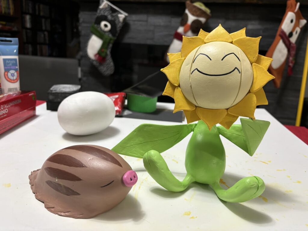 [OC] My (very rough) first attempts at clay figures!