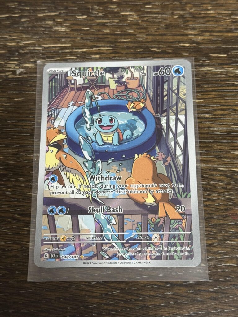 Pulled out of a loose pack, super hyped