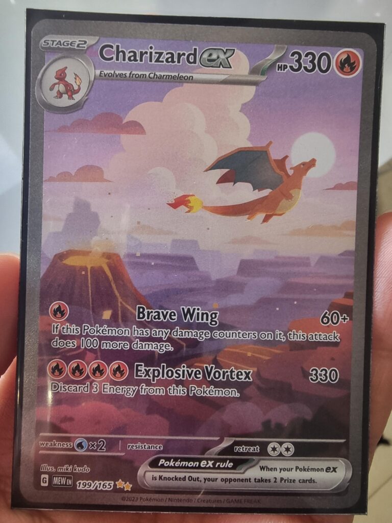 I pulled my first charizard