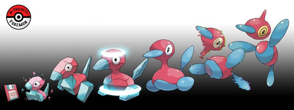 Found an intermediate evolution line for Porygon