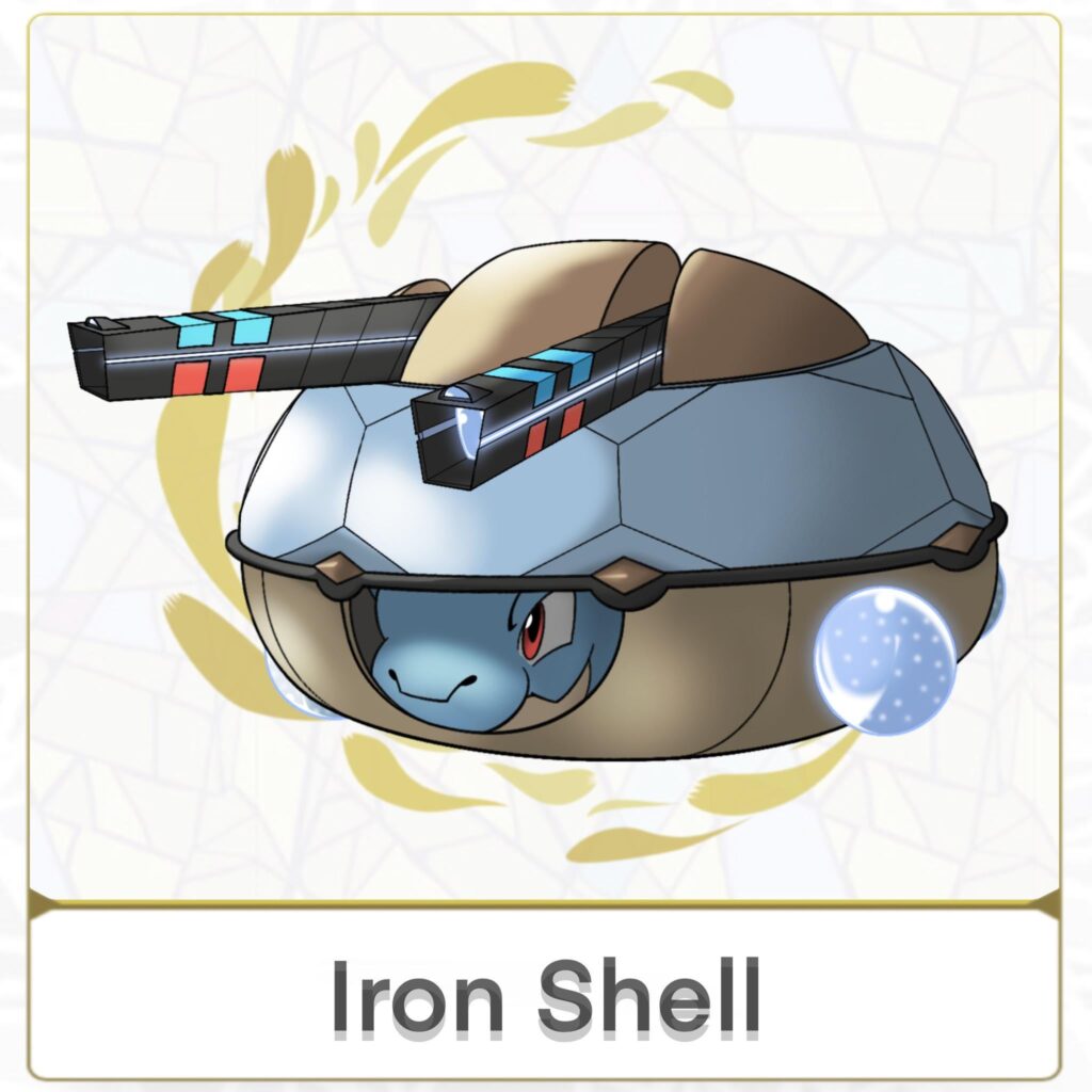 Paradox Blastoise: Iron Shell