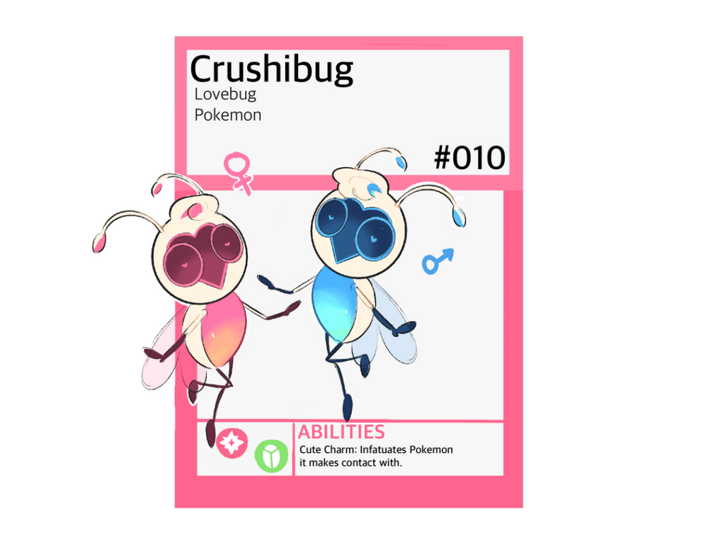 [OC] AMILE DEX #010-012 [Regional Bug]