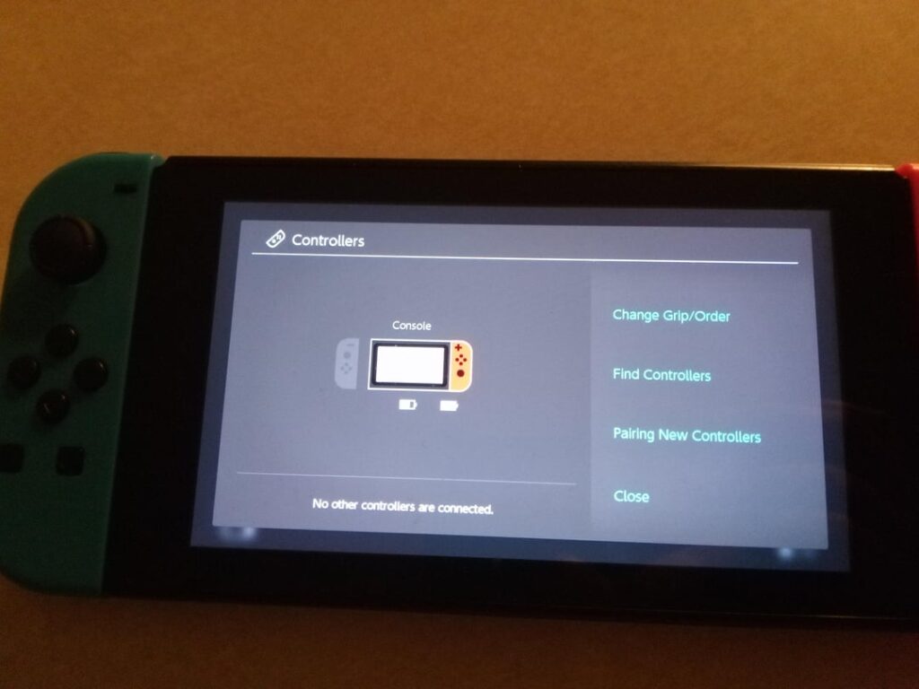 Left Joycon isn't connecting to the console