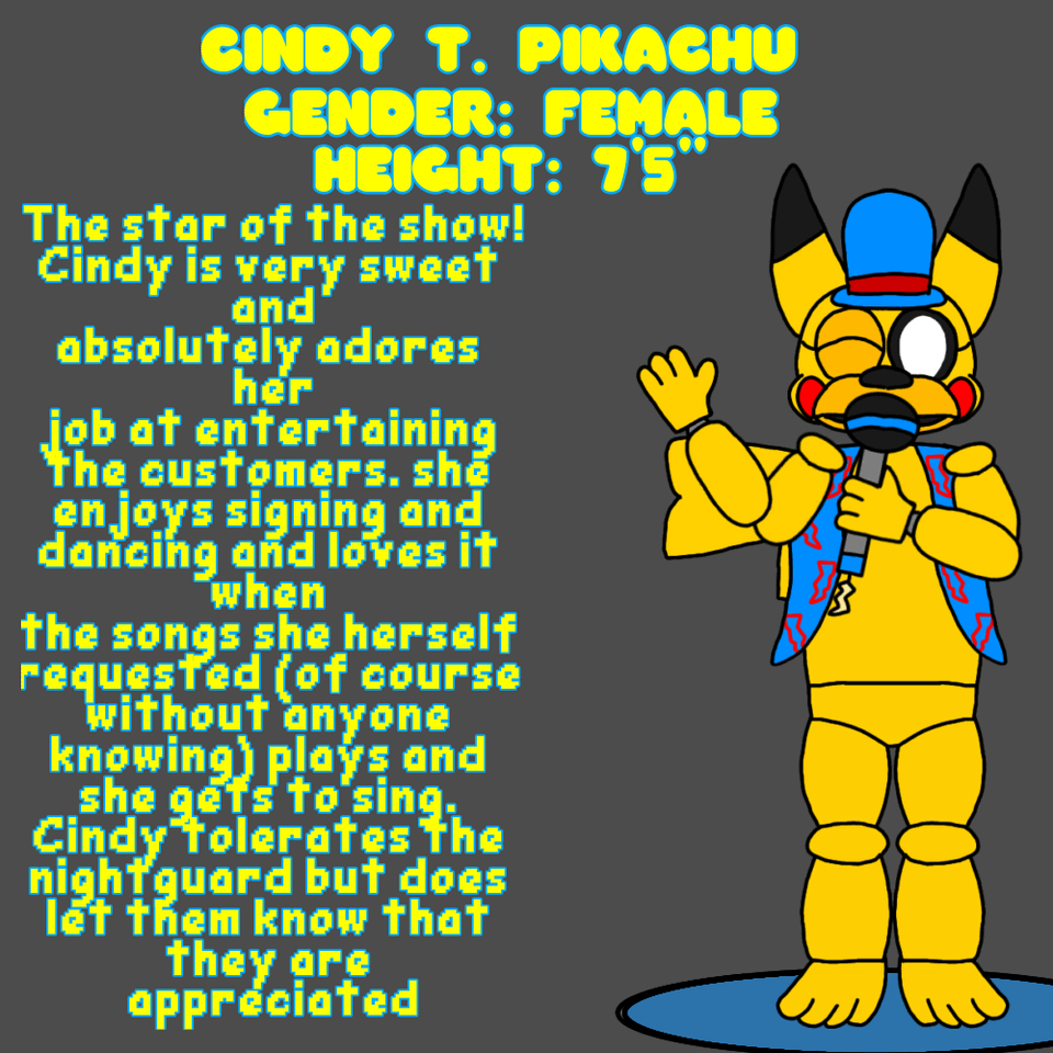 So... I made Pokémon + Fnaf