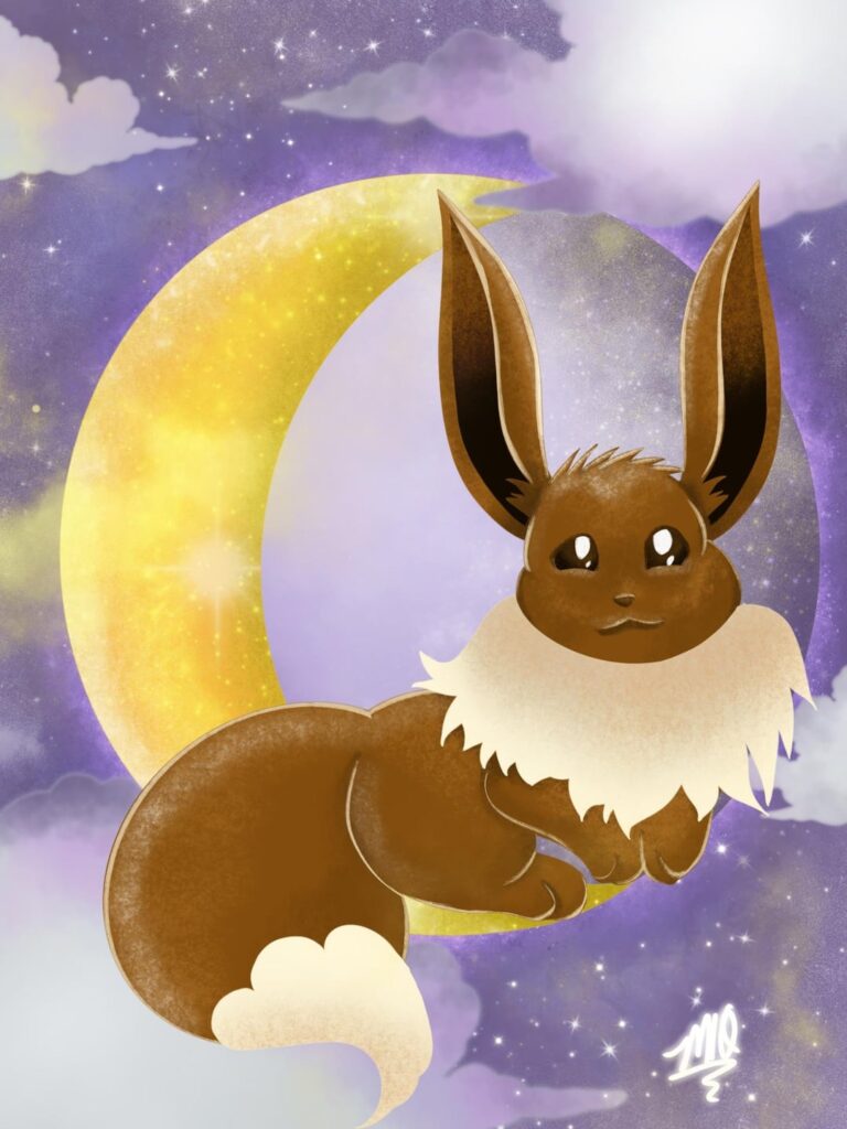 Lavender Moon - Eevee