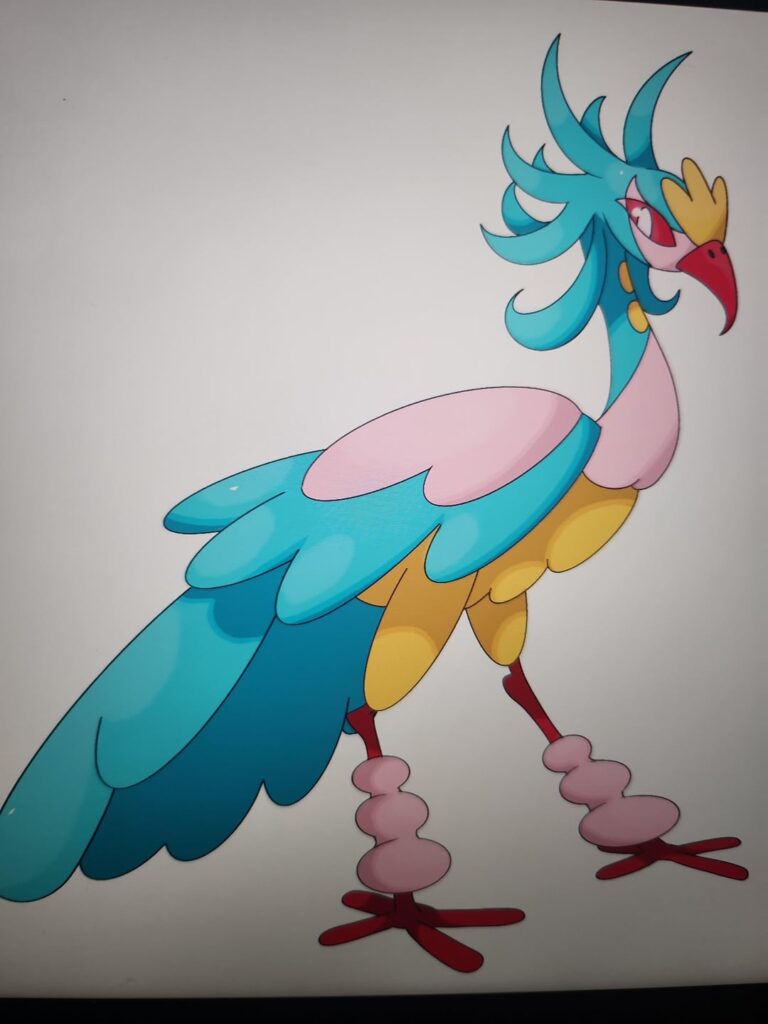 Thoughts on the direction of the redesign? I think I've improved alot when it comes to poses. Do I keep the dinosaur-like face or do I just stick with a more birdlike?