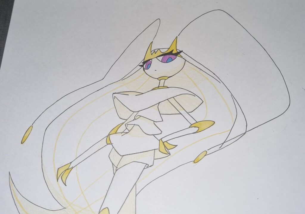 I drew Pheromosa bc I like her