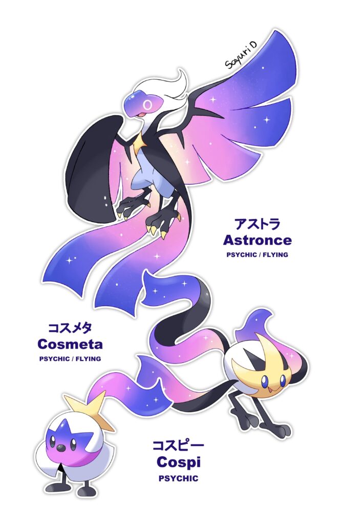 Cosmic Fakemon. What do you think?