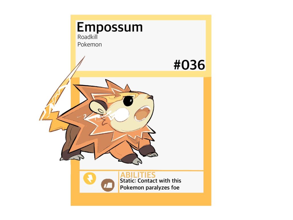 [OC] AMILE DEX #36 [Pikachu Clone]
