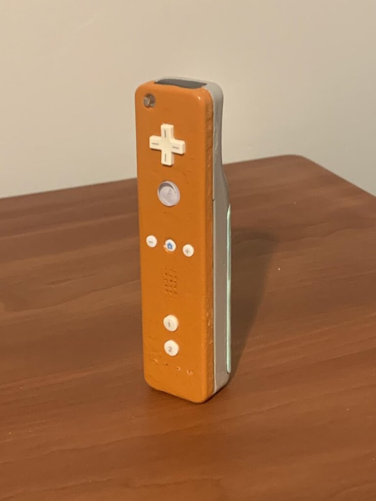 Guess what Pokémon my newly painted Wii remote is based off of!