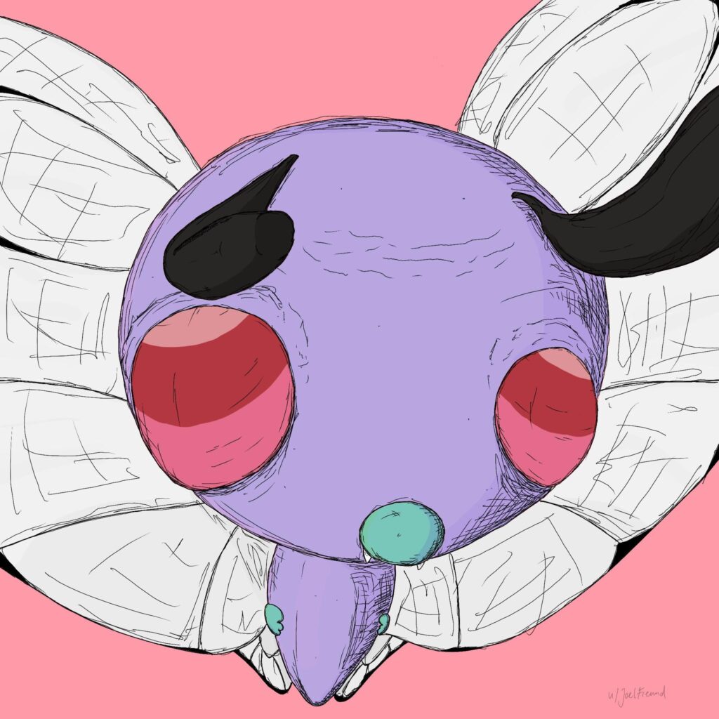 Day 12 of drawing each Pokémon in the order of the National-Dex (OC)