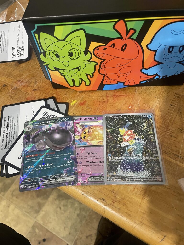 Took a chance on the last ETB on the shelf