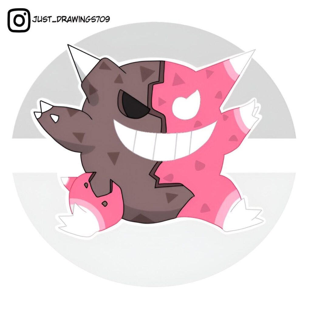 Gengar X Minior Fusion