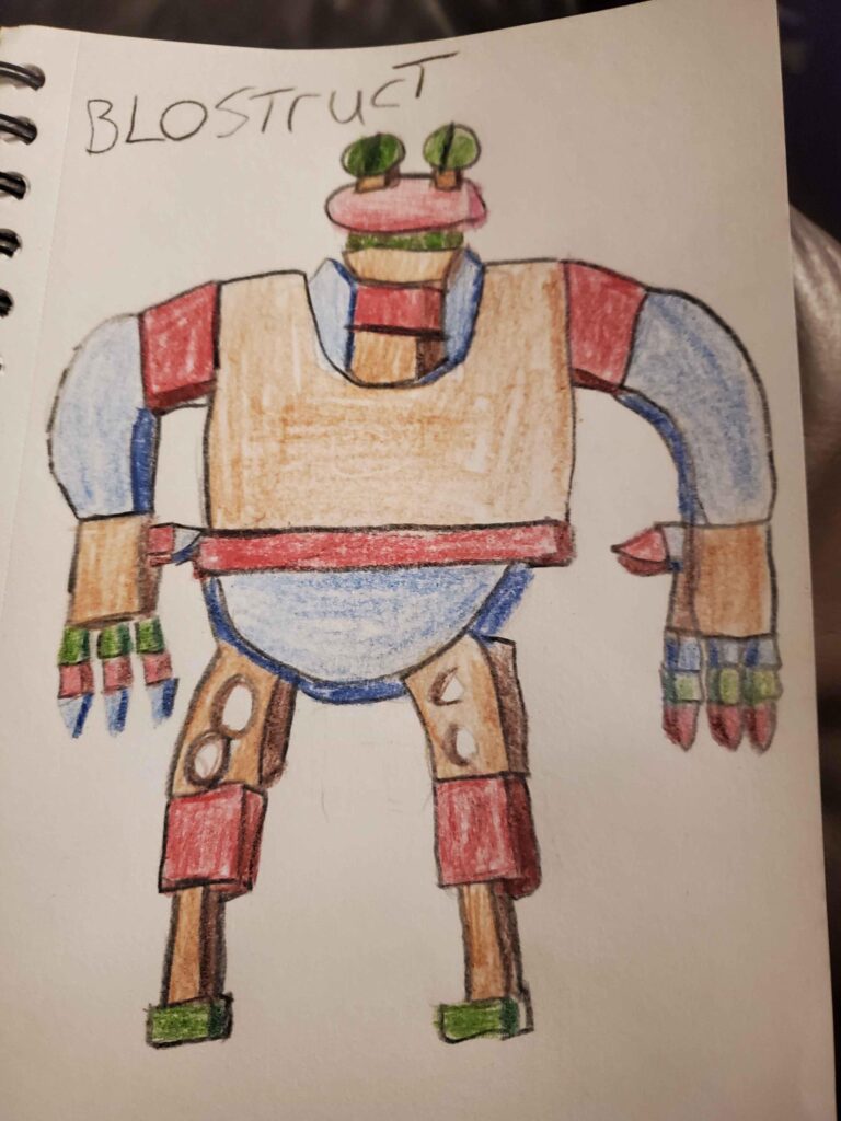Blostruct the Block titan pokemon