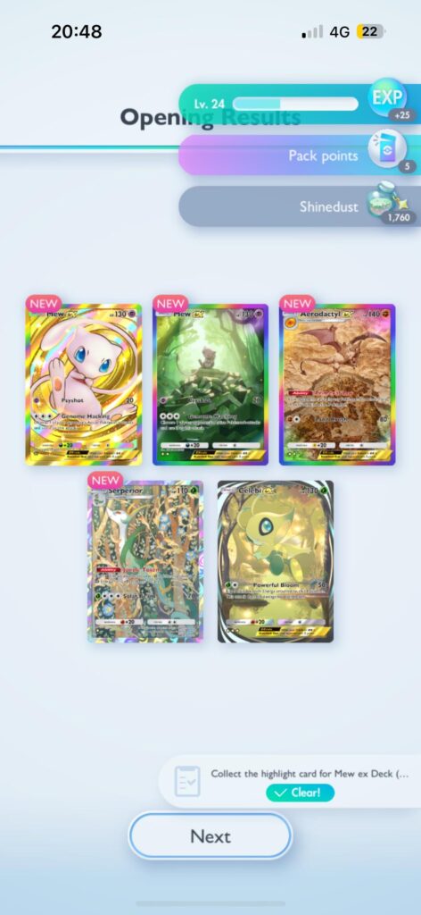 I’ve never been so lucky in any game ever