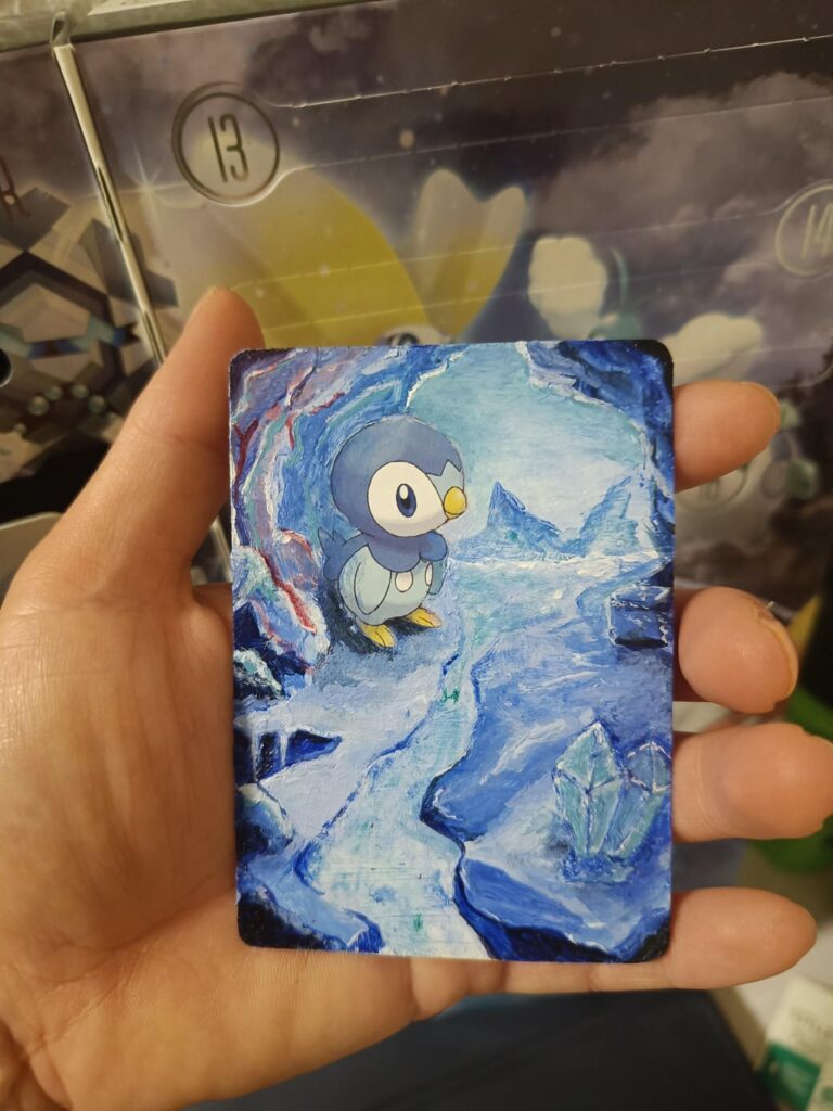 My first pokemon card drawing