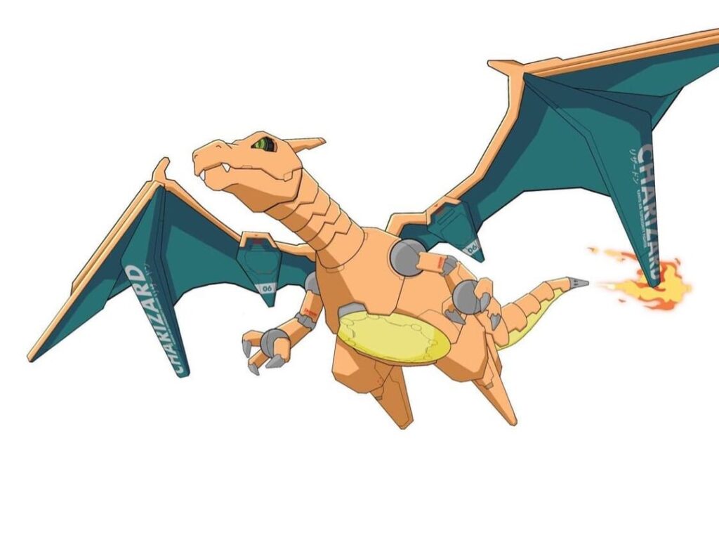 Mecha starter evolutions