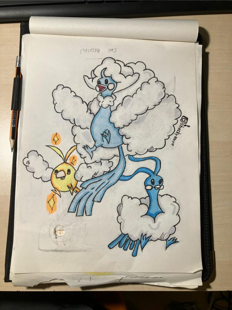 Swablu line by me [OC]