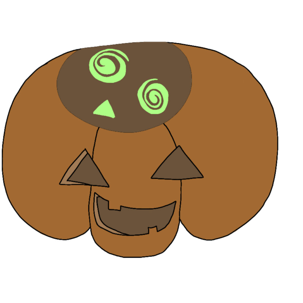 I made a little silly pumpkin bean