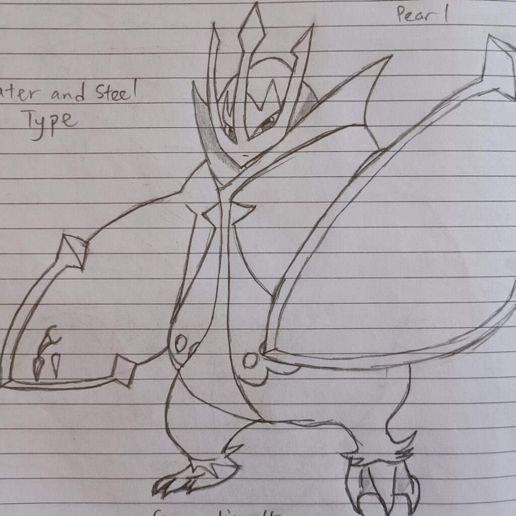 Behold, my drawing of Empoleon!