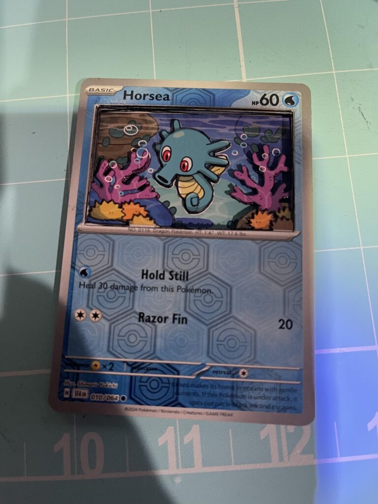 My second attempt at a 3D card